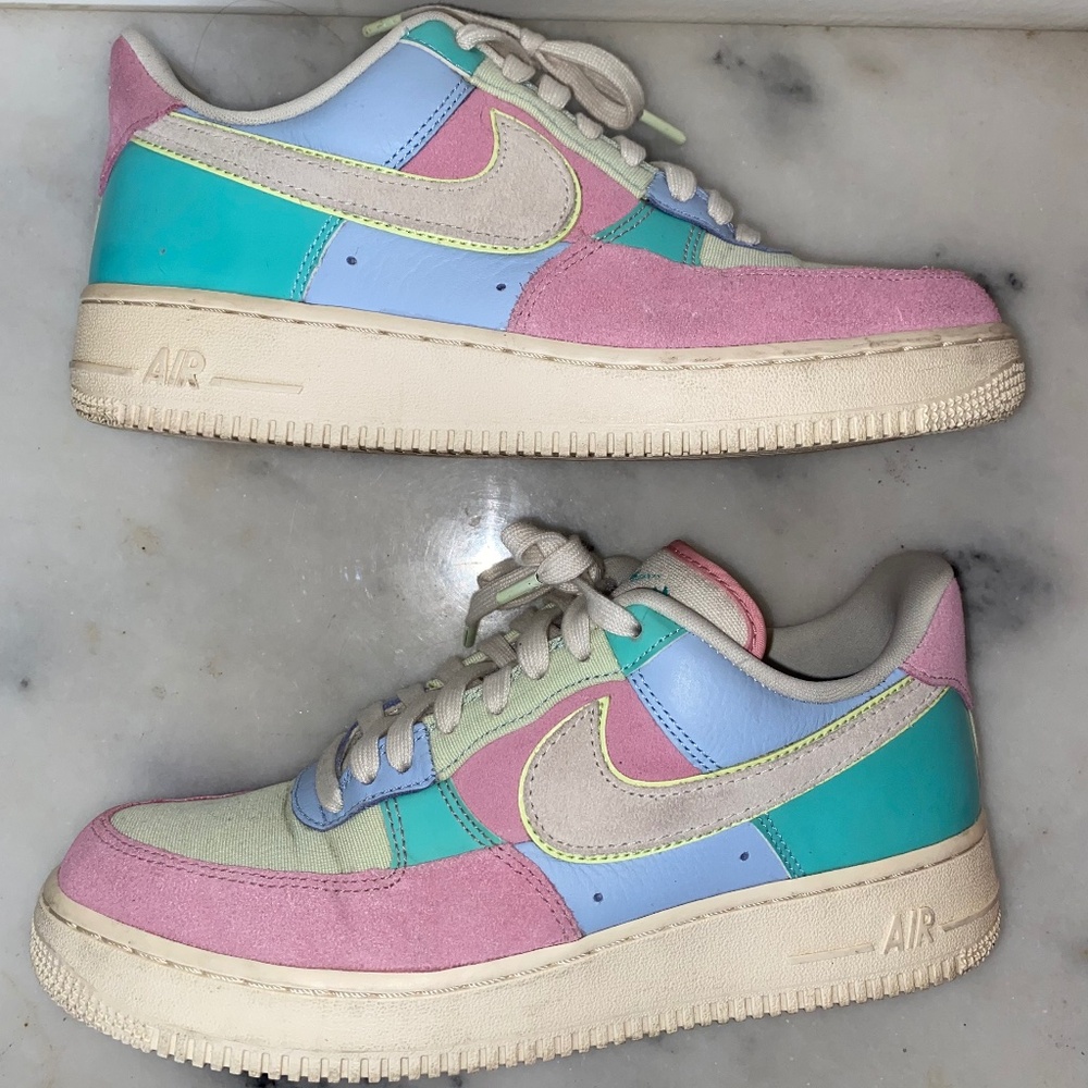 Pastel Patchwork Easter Air Force1 Low 2018 - image 1